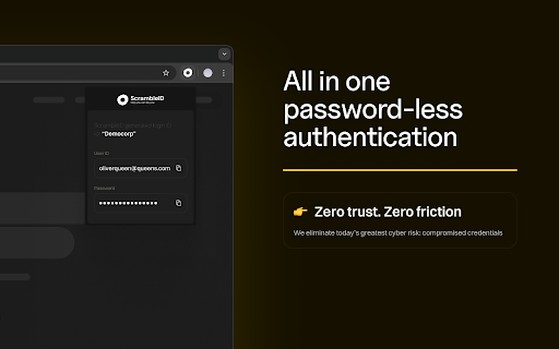 ScrambleID  from Chrome web store to be run with OffiDocs Chromium online