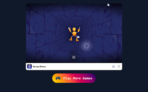 Scrap Divers Action  Simulation  Casual Game  from Chrome web store to be run with OffiDocs Chromium online