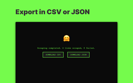 Scrape That free web scraper  from Chrome web store to be run with OffiDocs Chromium online