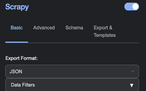 Scrapy  from Chrome web store to be run with OffiDocs Chromium online
