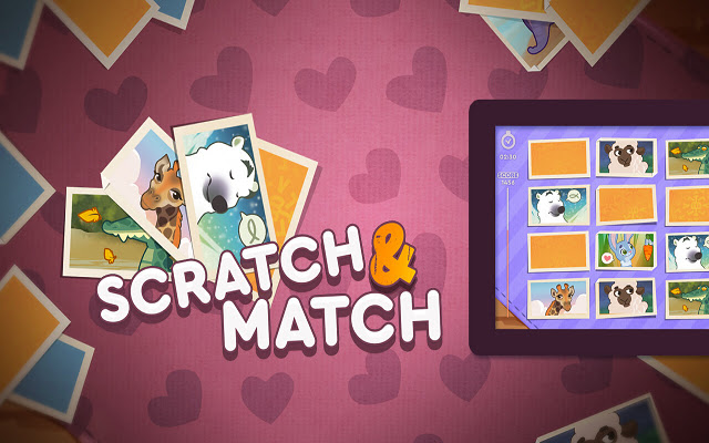 Scratch amp; Match Animals  from Chrome web store to be run with OffiDocs Chromium online