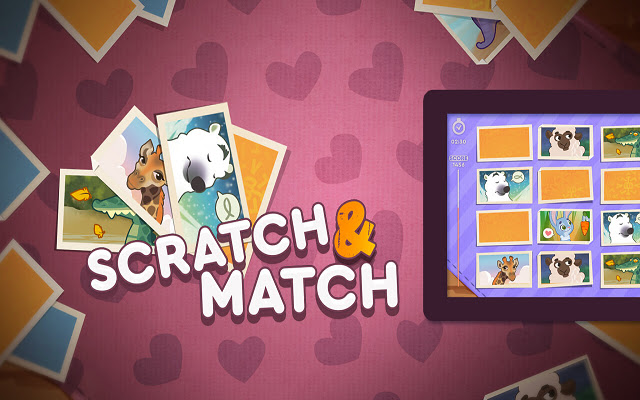 Scratch amp; Match Animals  from Chrome web store to be run with OffiDocs Chromium online