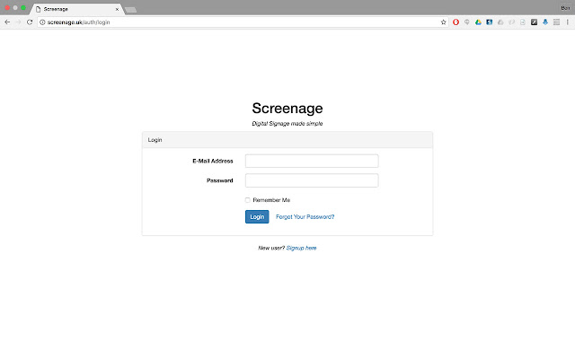 Screenage  from Chrome web store to be run with OffiDocs Chromium online