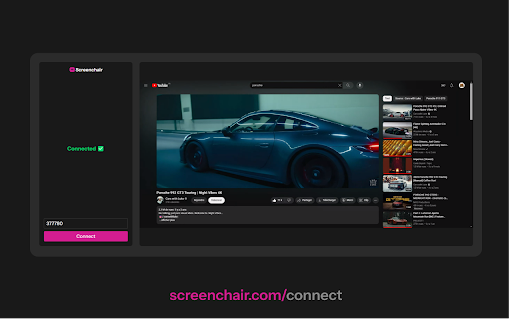 Screenchair  from Chrome web store to be run with OffiDocs Chromium online