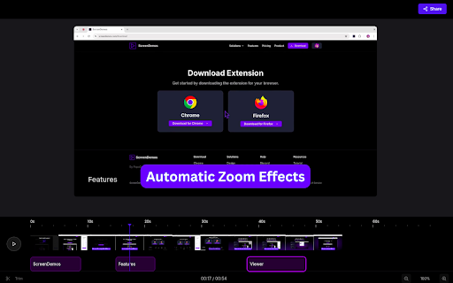 ScreenDemos  from Chrome web store to be run with OffiDocs Chromium online