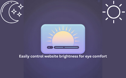 Screen Dimmer – Brightness Controller  from Chrome web store to be run with OffiDocs Chromium online