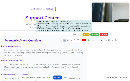 Screen Recorder  Video Recording  from Chrome web store to be run with OffiDocs Chromium online