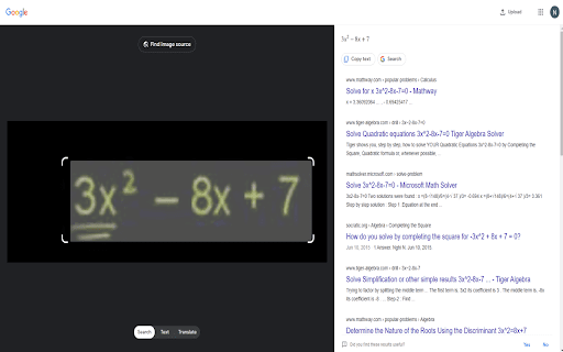ScreenScan Instant Screenshot Search  from Chrome web store to be run with OffiDocs Chromium online