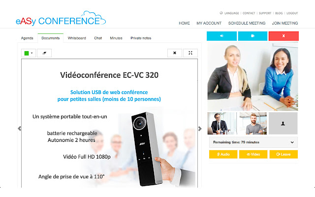 Screensharing for the eASy Conference  from Chrome web store to be run with OffiDocs Chromium online