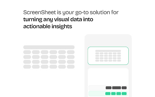 ScreenSheet Screenshots to xlsx, csv and more  from Chrome web store to be run with OffiDocs Chromium online