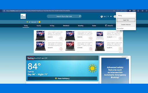 Screenshot Creation  from Chrome web store to be run with OffiDocs Chromium online