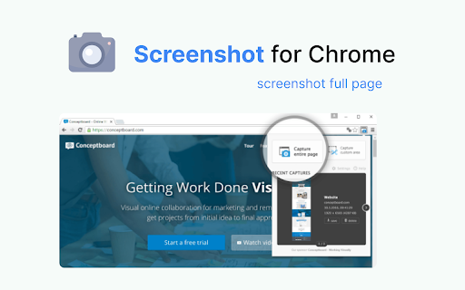 Screenshot for Chrome 网页截屏  from Chrome web store to be run with OffiDocs Chromium online