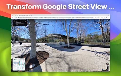 Screenshot for Street View  from Chrome web store to be run with OffiDocs Chromium online