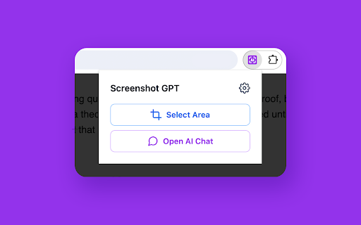 Screenshot GPT  from Chrome web store to be run with OffiDocs Chromium online