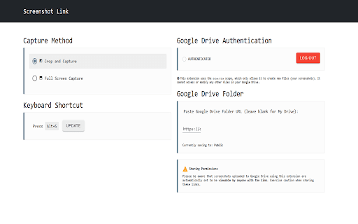 Screenshot Link  from Chrome web store to be run with OffiDocs Chromium online