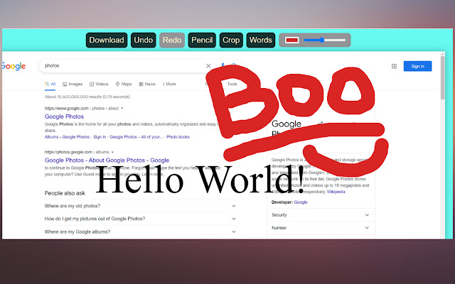 Screenshot Maker  from Chrome web store to be run with OffiDocs Chromium online