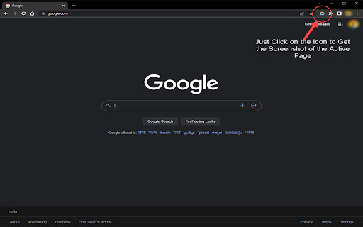 Screenshot On Click  from Chrome web store to be run with OffiDocs Chromium online