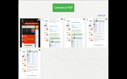 screenshot to pdf  from Chrome web store to be run with OffiDocs Chromium online