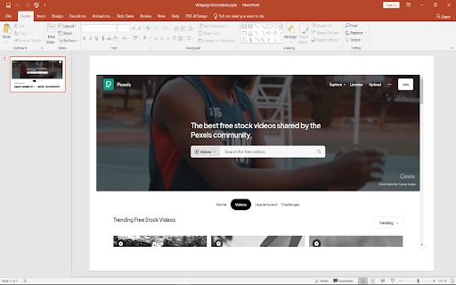 Screenshot to PPT  from Chrome web store to be run with OffiDocs Chromium online