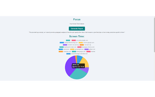 Screen Time Sage from Chrome web store to be run with OffiDocs Chromium online Screen Time Sage from Chrome web store to be run with OffiDocs Chromium online