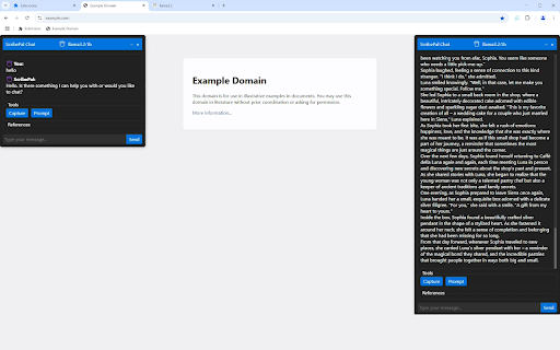 ScribePal  from Chrome web store to be run with OffiDocs Chromium online