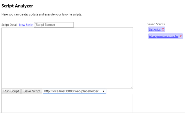 Script Analyzer  from Chrome web store to be run with OffiDocs Chromium online
