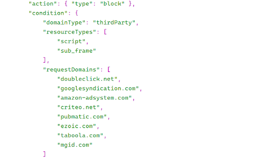 Script Blocker  from Chrome web store to be run with OffiDocs Chromium online