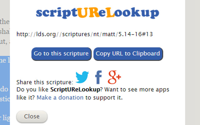ScriptUReLookup  from Chrome web store to be run with OffiDocs Chromium online