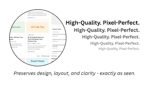ScrollShot  from Chrome web store to be run with OffiDocs Chromium online