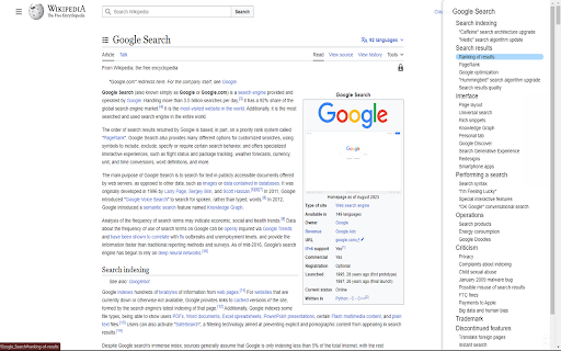 Scroll Table of Contents  from Chrome web store to be run with OffiDocs Chromium online