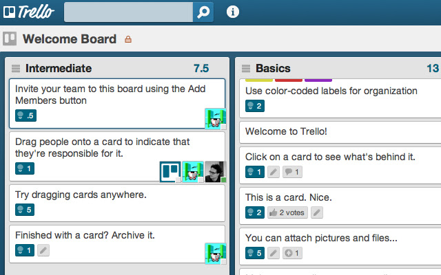 Scrum for Trello  from Chrome web store to be run with OffiDocs Chromium online