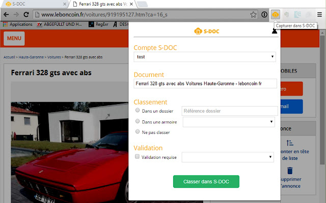 S DOC.fr  from Chrome web store to be run with OffiDocs Chromium online