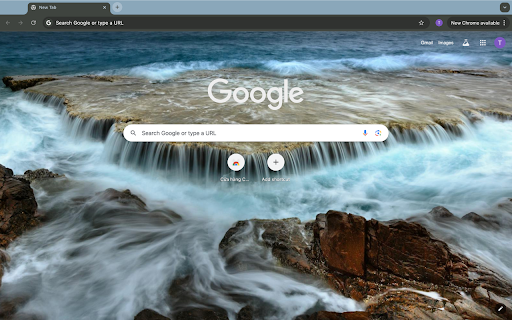 sea ​​and rocky outcrop  from Chrome web store to be run with OffiDocs Chromium online