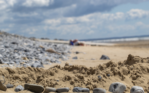 Sea and sand and rocks  from Chrome web store to be run with OffiDocs Chromium online
