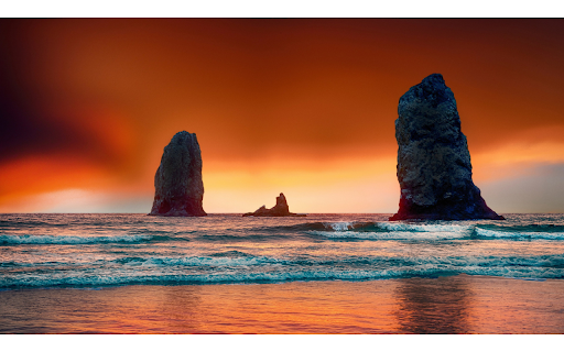 Sea Coast Sunset  from Chrome web store to be run with OffiDocs Chromium online