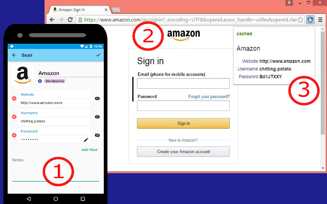 Sealr Extension  from Chrome web store to be run with OffiDocs Chromium online