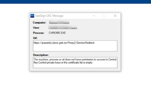 SealSign Central Key Control  from Chrome web store to be run with OffiDocs Chromium online