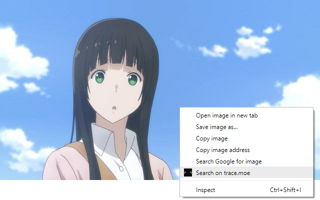 Search Anime by Screenshot  from Chrome web store to be run with OffiDocs Chromium online