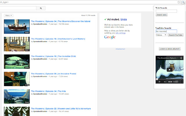 Search blaster  from Chrome web store to be run with OffiDocs Chromium online