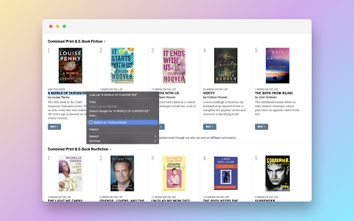 Search Books on TheStoryGraph  from Chrome web store to be run with OffiDocs Chromium online