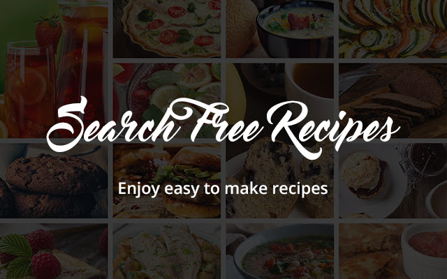 Search Free Recipes New Tab  from Chrome web store to be run with OffiDocs Chromium online