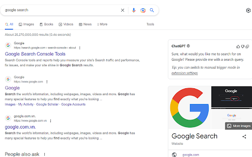 Search GPT Engine  from Chrome web store to be run with OffiDocs Chromium online
