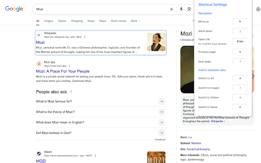 Search navigator  from Chrome web store to be run with OffiDocs Chromium online
