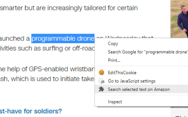 Search on Amazon  from Chrome web store to be run with OffiDocs Chromium online