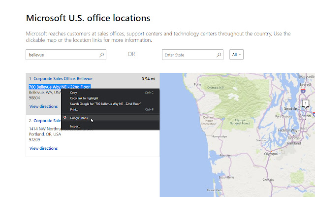 Search on Google Maps  from Chrome web store to be run with OffiDocs Chromium online