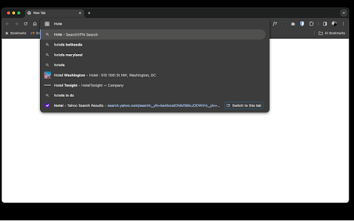 SearchVPN  from Chrome web store to be run with OffiDocs Chromium online