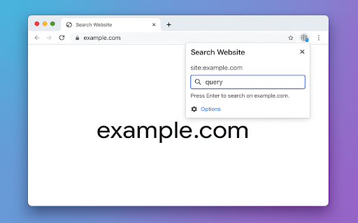 Search Website for  from Chrome web store to be run with OffiDocs Chromium online
