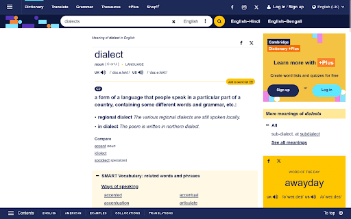 Search Word On Cambridge  from Chrome web store to be run with OffiDocs Chromium online