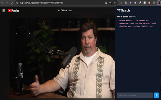 Search YT  from Chrome web store to be run with OffiDocs Chromium online