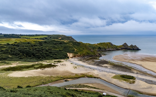 Sea sand alluvial beach  from Chrome web store to be run with OffiDocs Chromium online